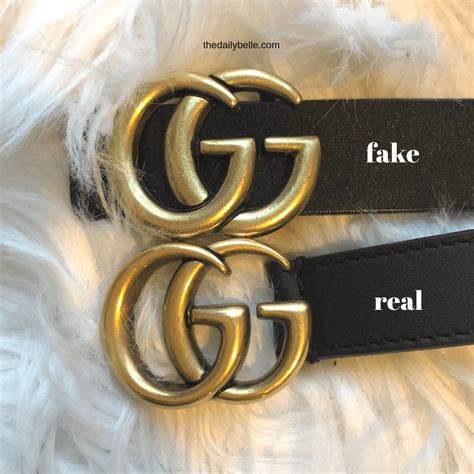 gucci belt how to tell if real